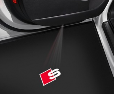 Audi Einstiegsbeleuchtung Logoprojektion S