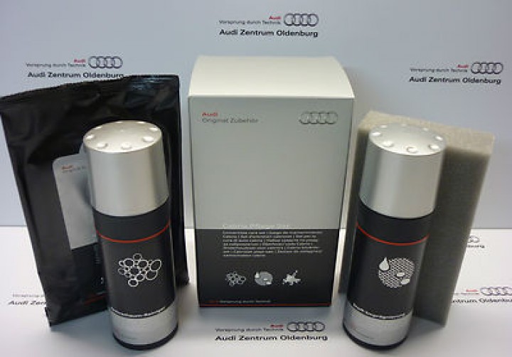 Audi Cabrio Verdeck Reparatur Set mit 2 zuschneidbaren Flicken a´ ca. 17cm  X 10cm inkl. Kleber und Anwendungs + Pflegeanleitung auf CD