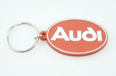 Audi Schlüsselanhänger Heritage aus Gummi
