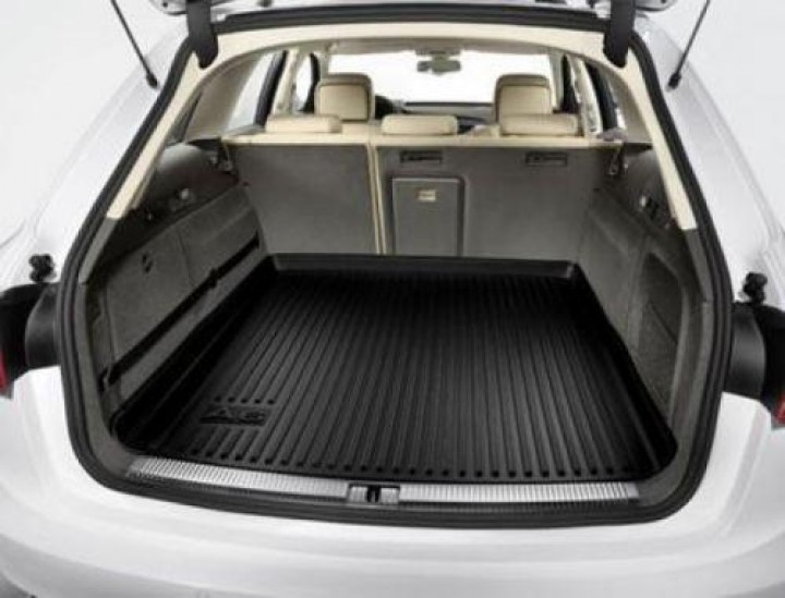 Kofferraumwanne für Audi A6 C7 Avant (09.2011-08.2018) - Kofferraummatte  rutschfest Schutzmatt - Aristar - Cool liner - Modelle mit Schienensystem  im Kofferraum; auch für die Quattro-Version Typ 1
