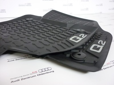 Audi Q2 Gummimatten /Gummifussmatten, Allwetterfussmatten für vorne