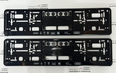 Kennzeichenhalter Audi Heritage -Vorsprung durch Technik-