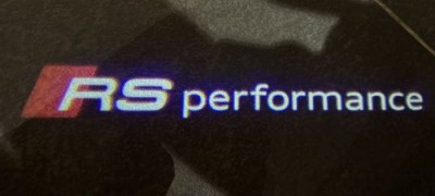 Audi Einstiegsbeleuchtung Logoprojektion RS Performance