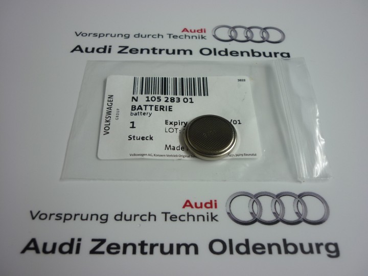 Original Audi Schlüsselbatterie, Sonstige